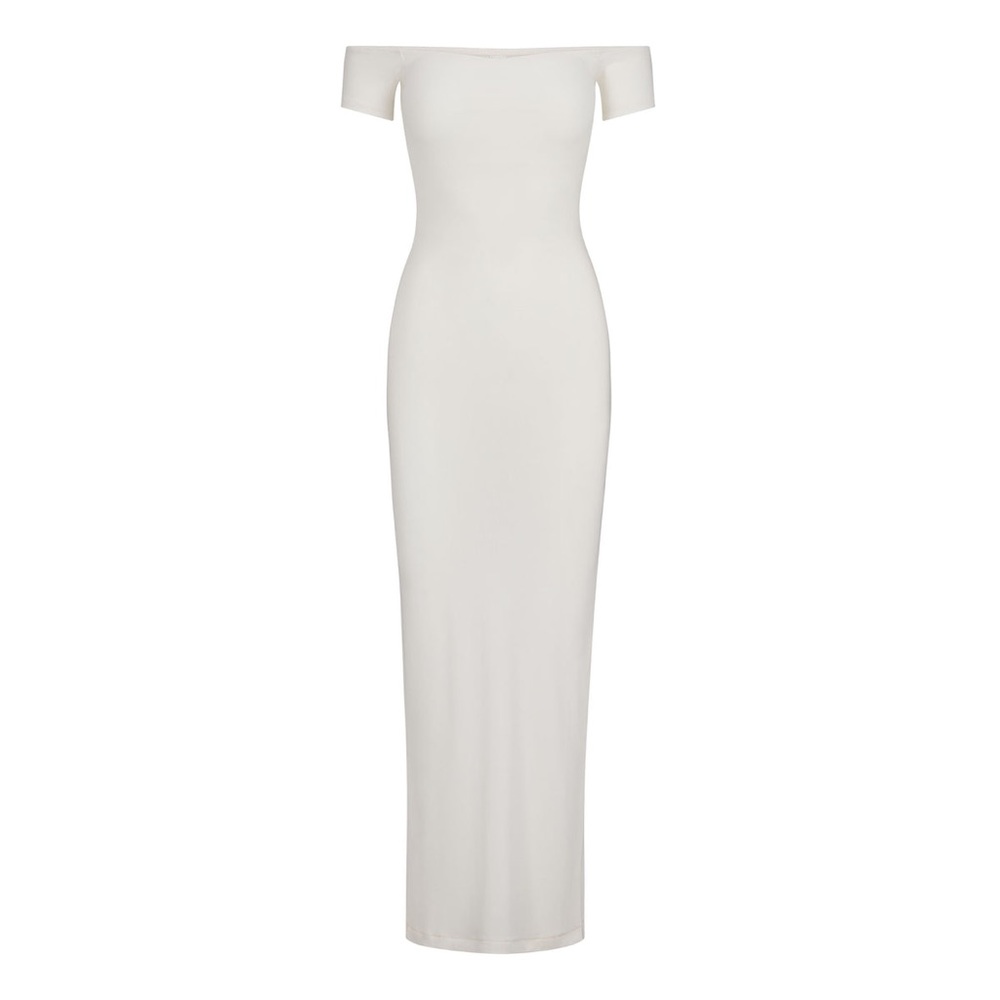 Skims SOFT LOUNGE OFF THE SHOULDER DRESS